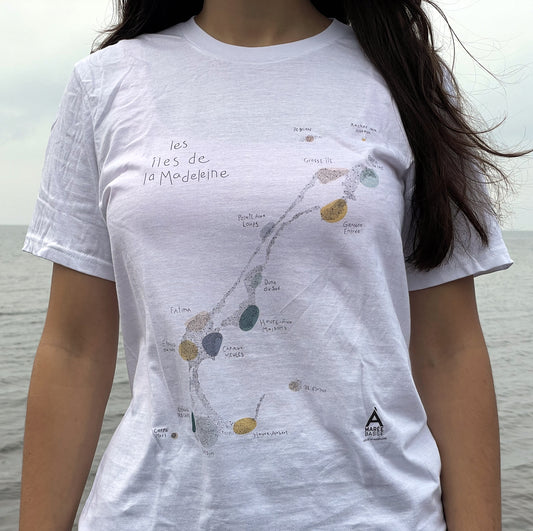 T-shirt CARTE DES ILES - ADULTE