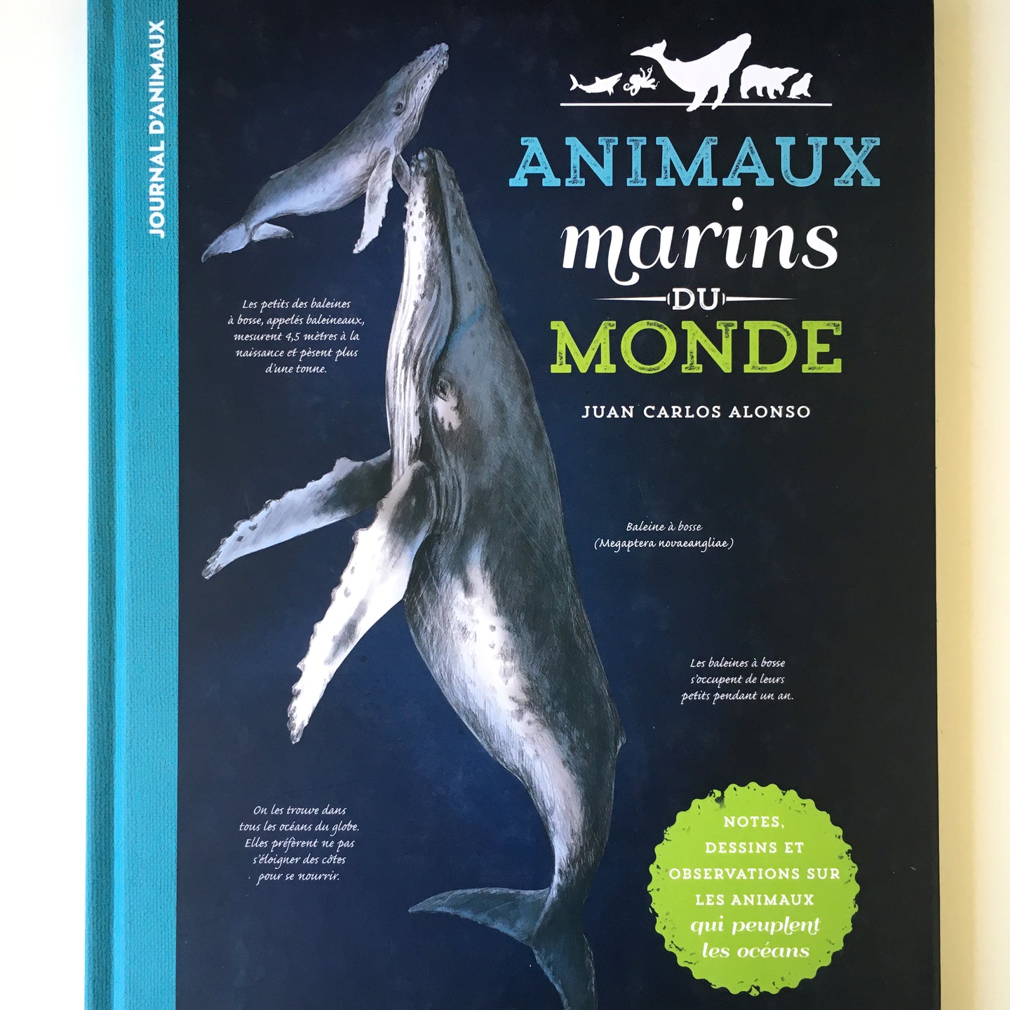 livre animaux marins du monde, animaux marins du monde, journal d'animaux