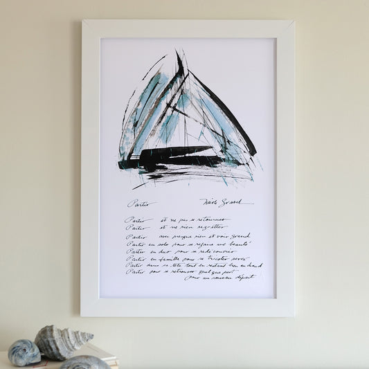 PARTIR et calligraphie